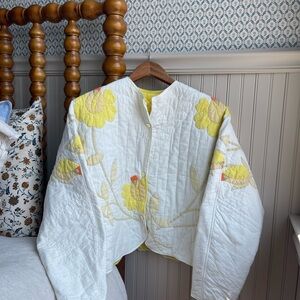 Handmade Floral Quilted Jacket